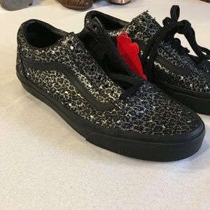 vans metallic leopard